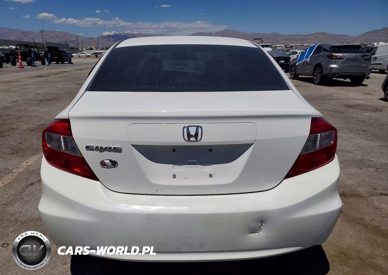 2012 Honda Civic Lx VIN:19XFB2F58CE011679 - 6