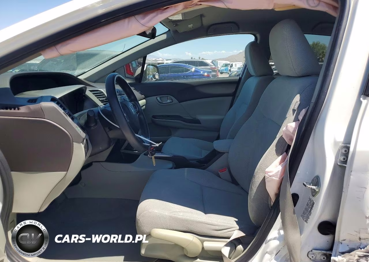 2012 Honda Civic Lx VIN:19XFB2F58CE011679 - 7