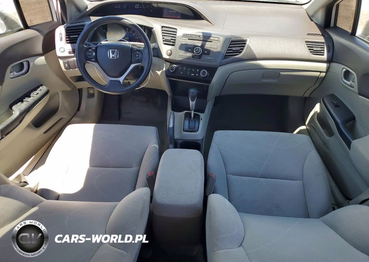 2012 Honda Civic Lx VIN:19XFB2F58CE011679 - 8