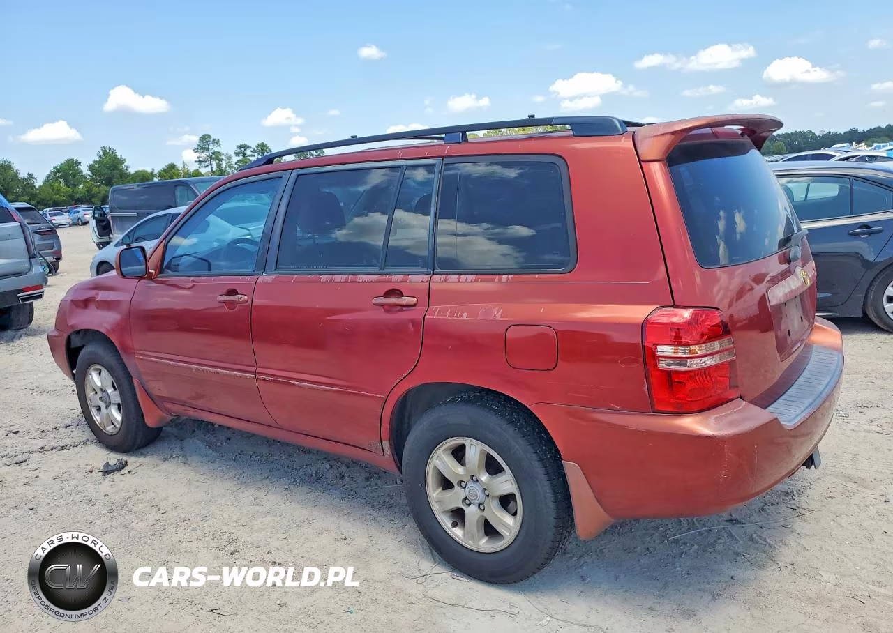 2001 Toyota Highlander Base VIN:JTEGF21A210012292 - 2