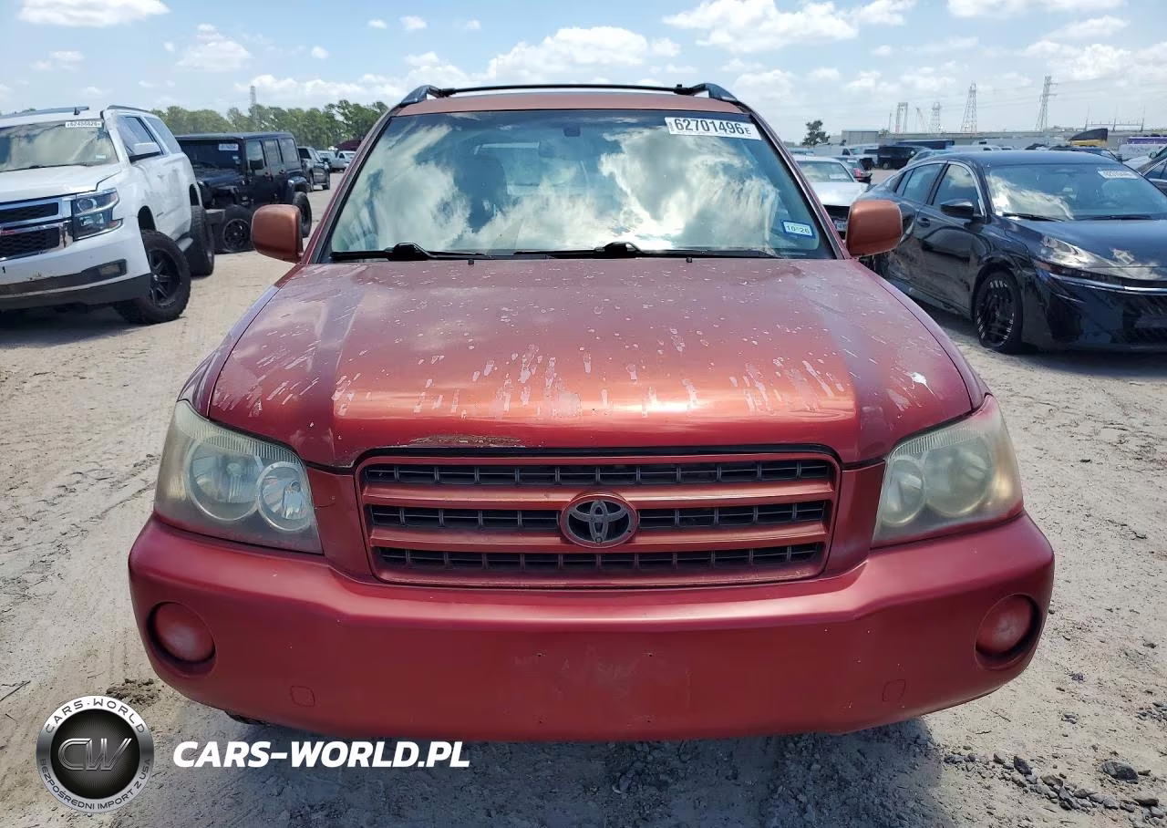 2001 Toyota Highlander Base VIN:JTEGF21A210012292 - 5