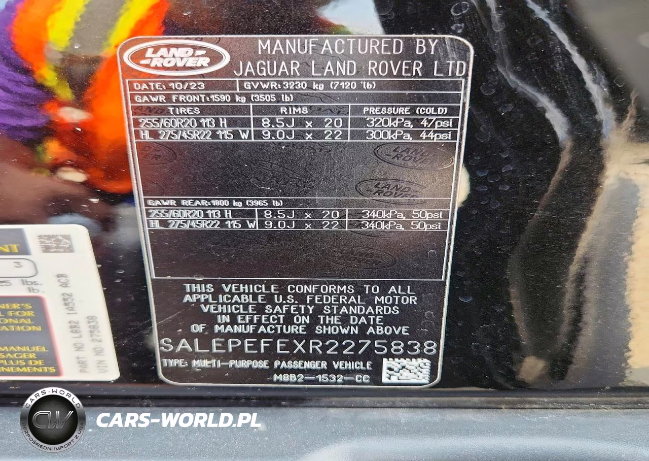 2024 Land Rover Defender 110 Se VIN:SALEPEFEXR2275838 - 14