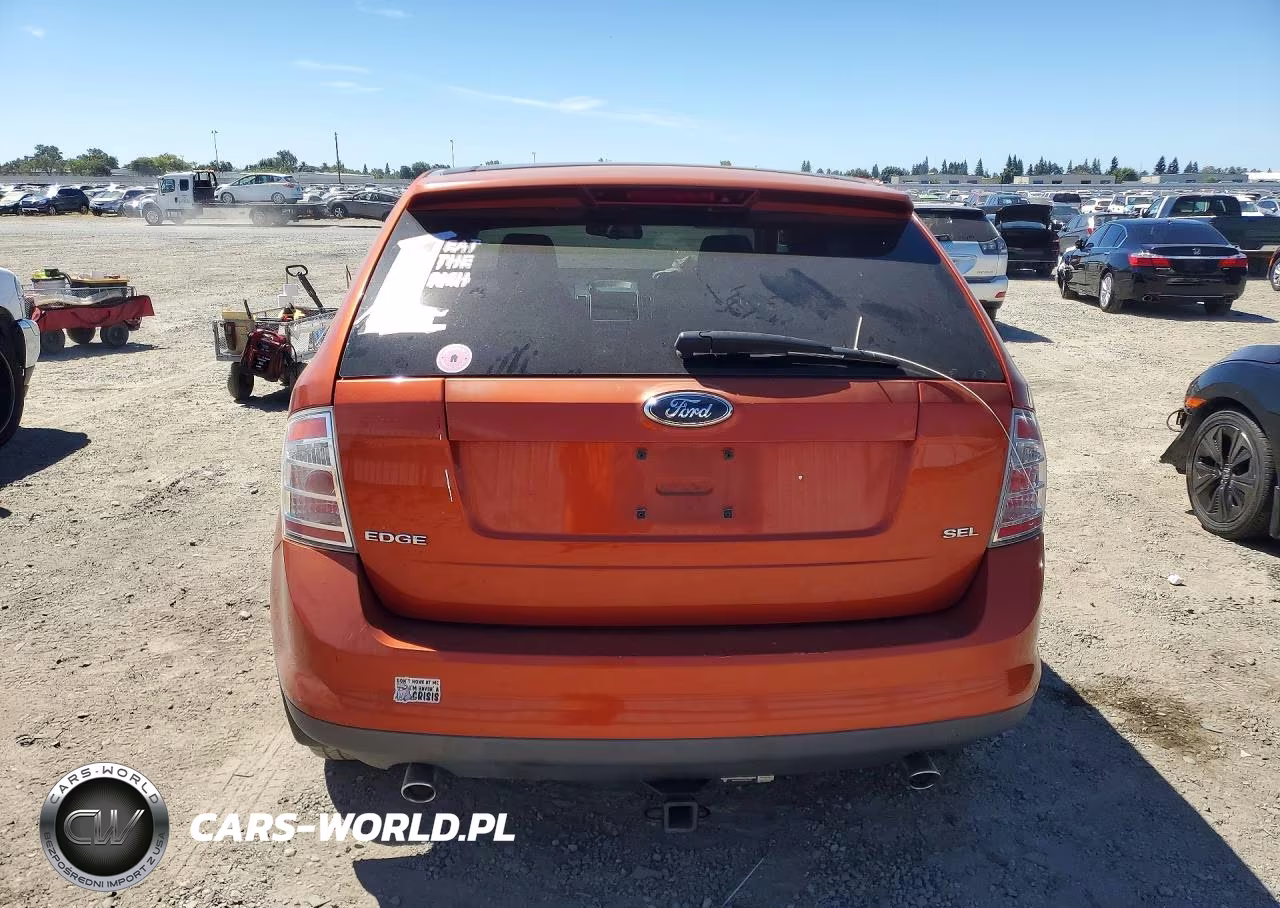 2007 Ford Edge Sel Plus VIN:2FMDK39C27BA69514 - 6
