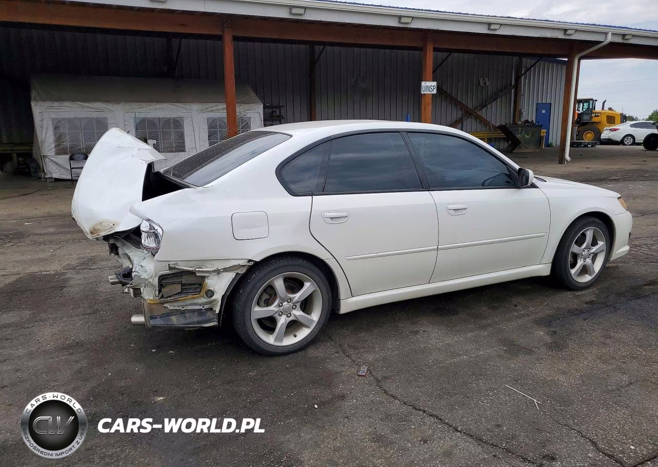 2008 Subaru Legacy 2.5I VIN:4S3BL616987227146 - 3