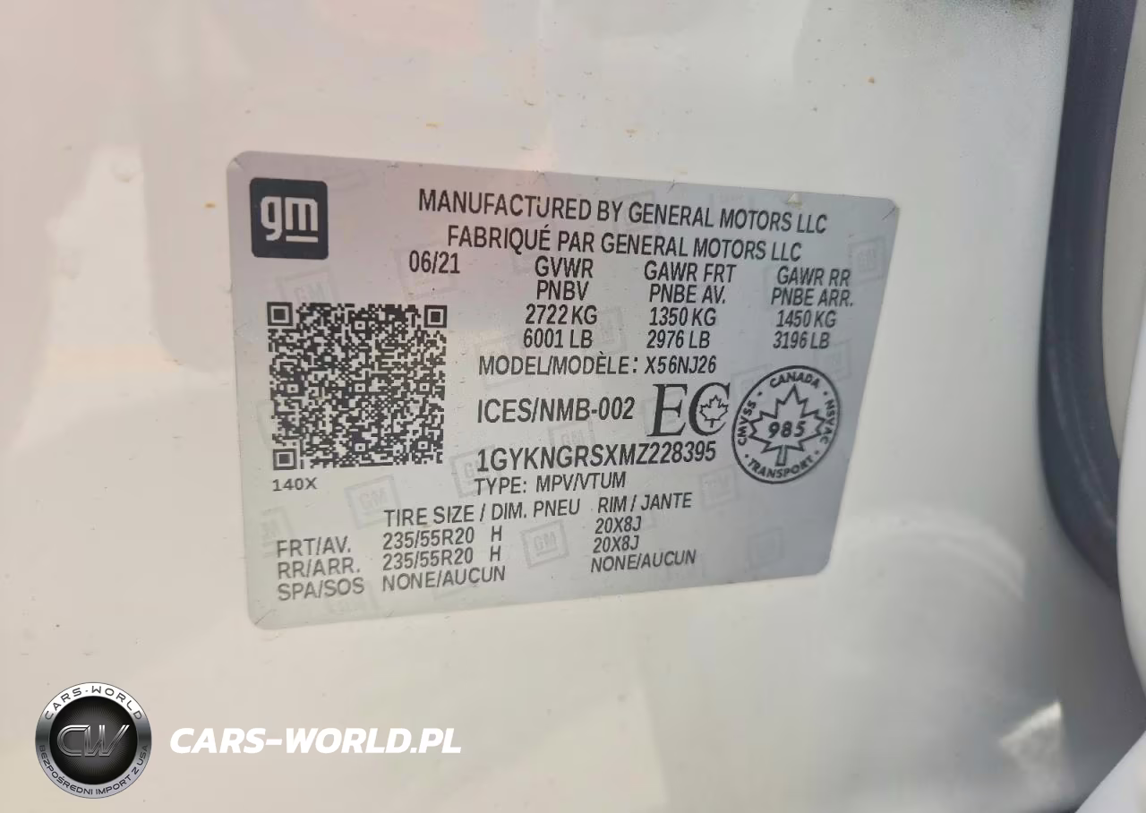 2021 Cadillac Xt5 Sport VIN:1GYKNGRSXMZ228395 - 13