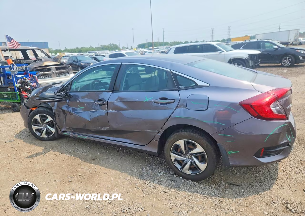 2020 Honda Civic Lx VIN:2HGFC2F63LH552540 - 2