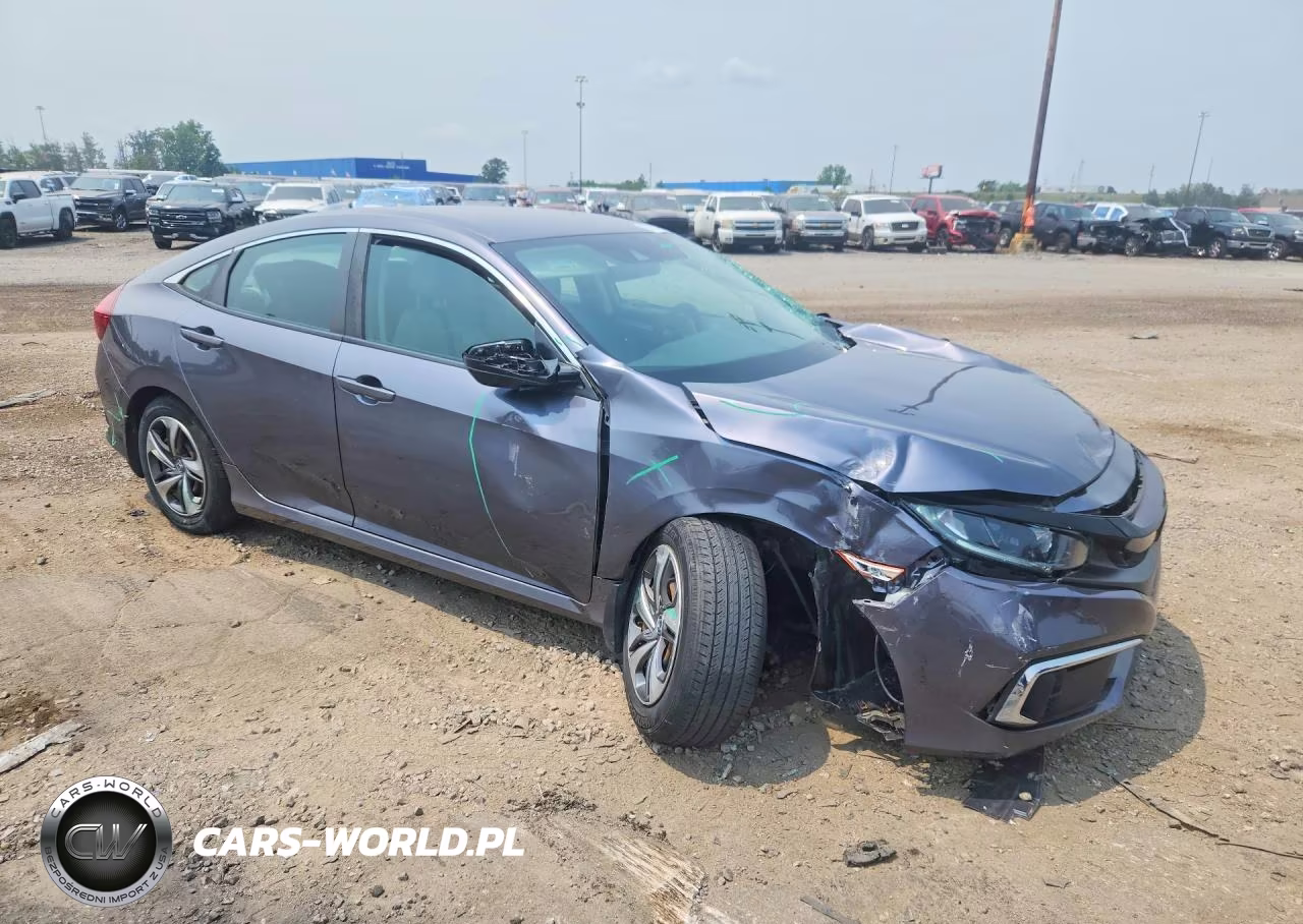 2020 Honda Civic Lx VIN:2HGFC2F63LH552540 - 4