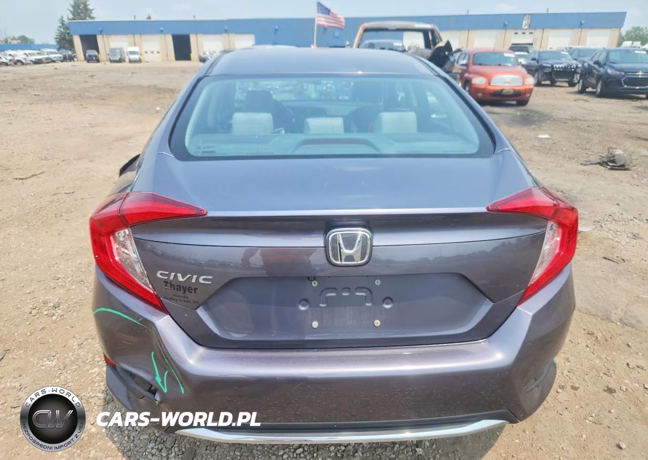 2020 Honda Civic Lx VIN:2HGFC2F63LH552540 - 6