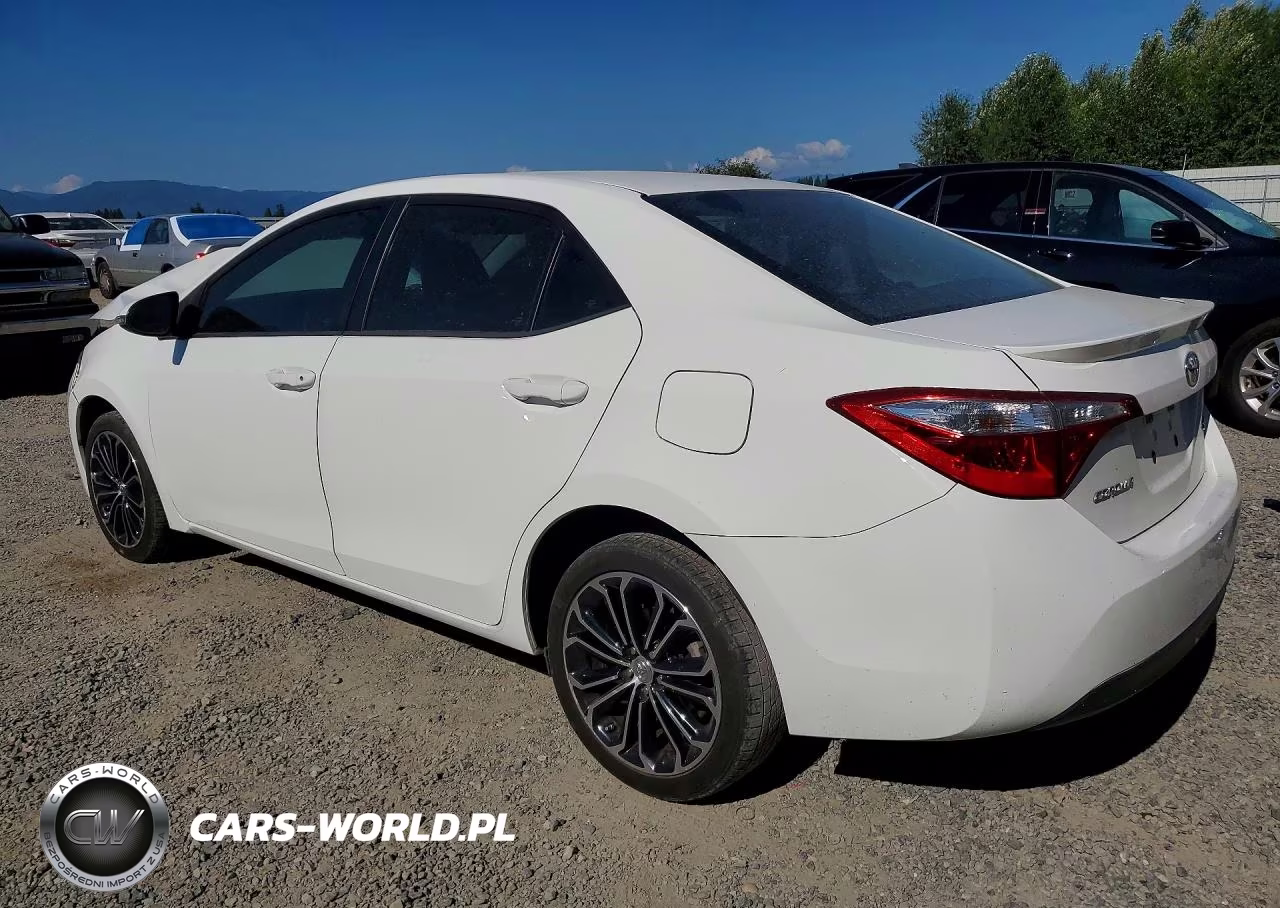 2015 Toyota Corolla S Plus VIN:5YFBURHEXFP339512 - 2