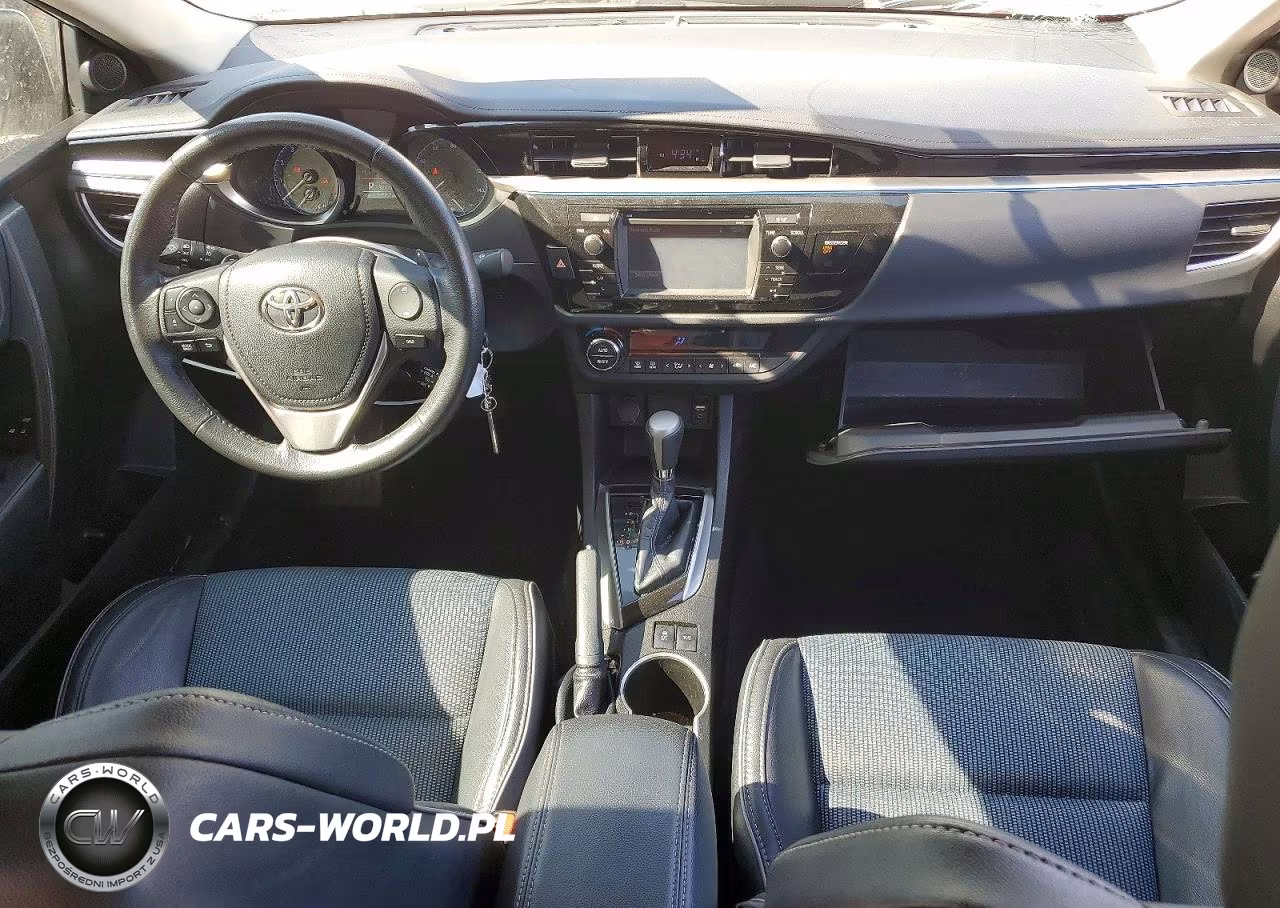 2015 Toyota Corolla S Plus VIN:5YFBURHEXFP339512 - 8