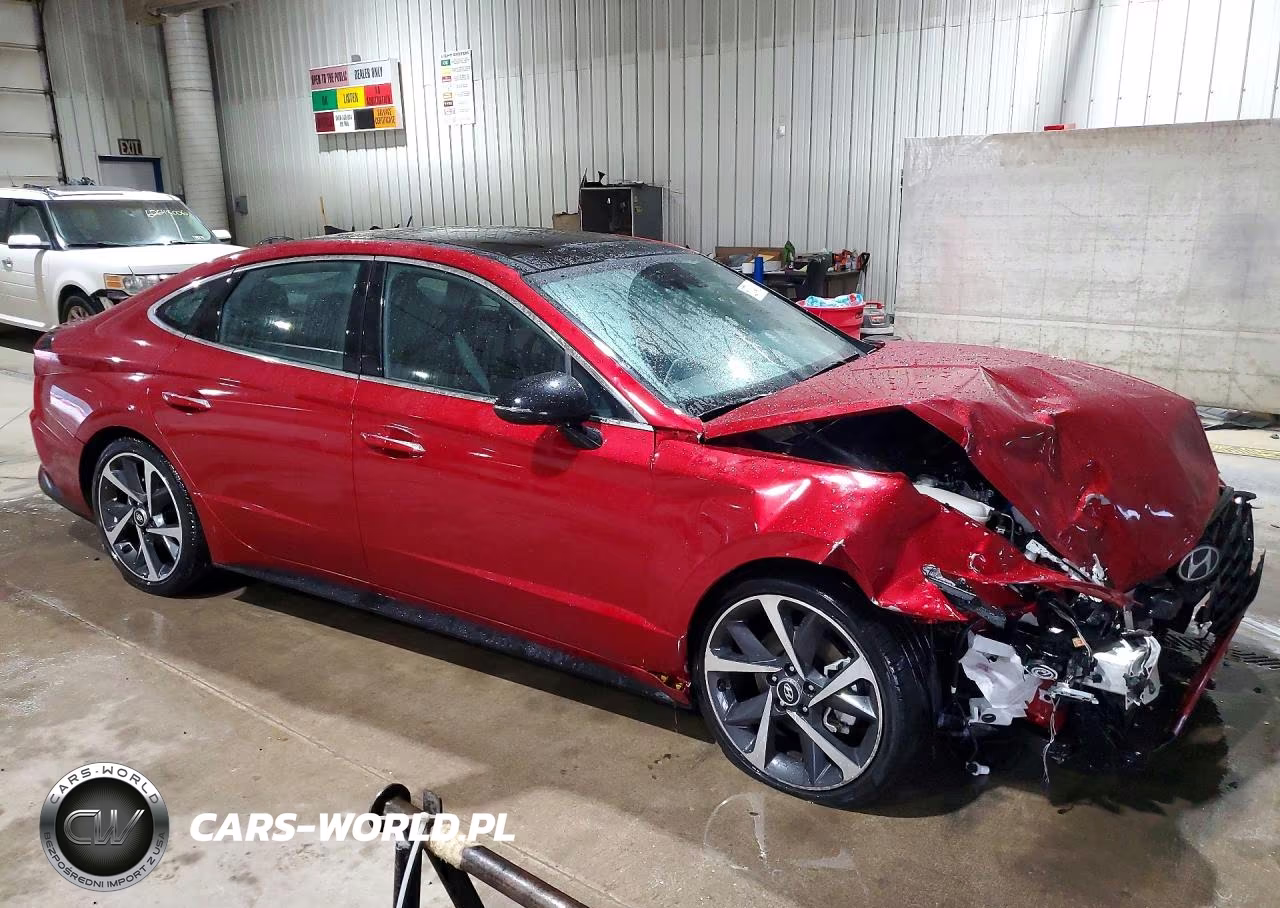 2023 Hyundai Sonata Sel Plus VIN:KMHL44J21PA336930 - 4