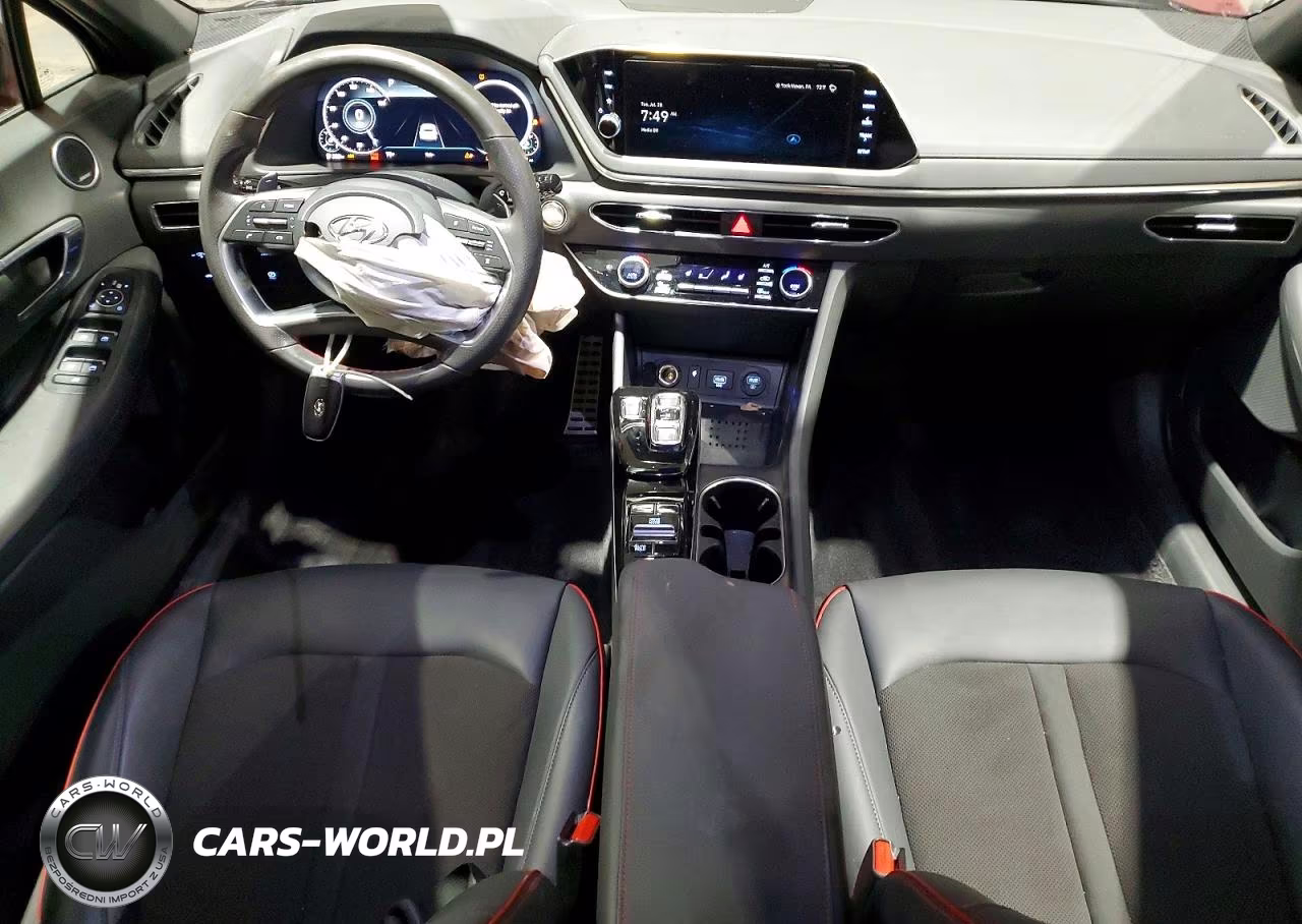 2023 Hyundai Sonata Sel Plus VIN:KMHL44J21PA336930 - 8