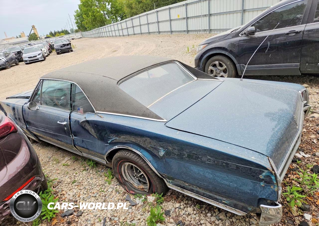 1967 Oldsmobile Cutls Conv VIN:338177G110678 - 2