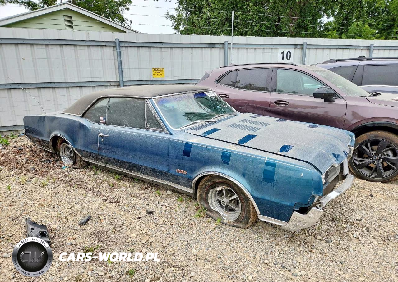 1967 Oldsmobile Cutls Conv VIN:338177G110678 - 4