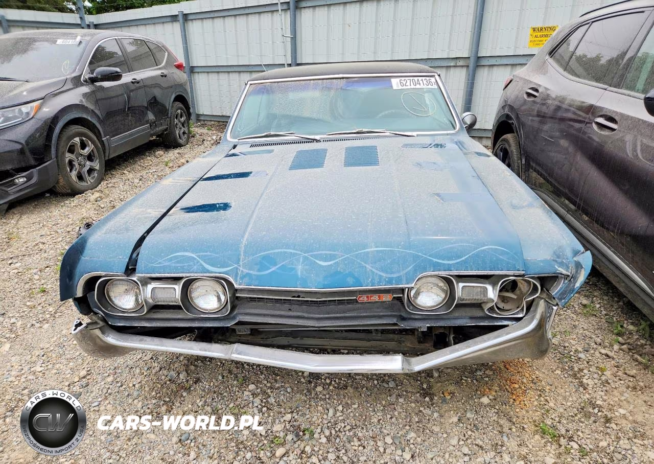 1967 Oldsmobile Cutls Conv VIN:338177G110678 - 5