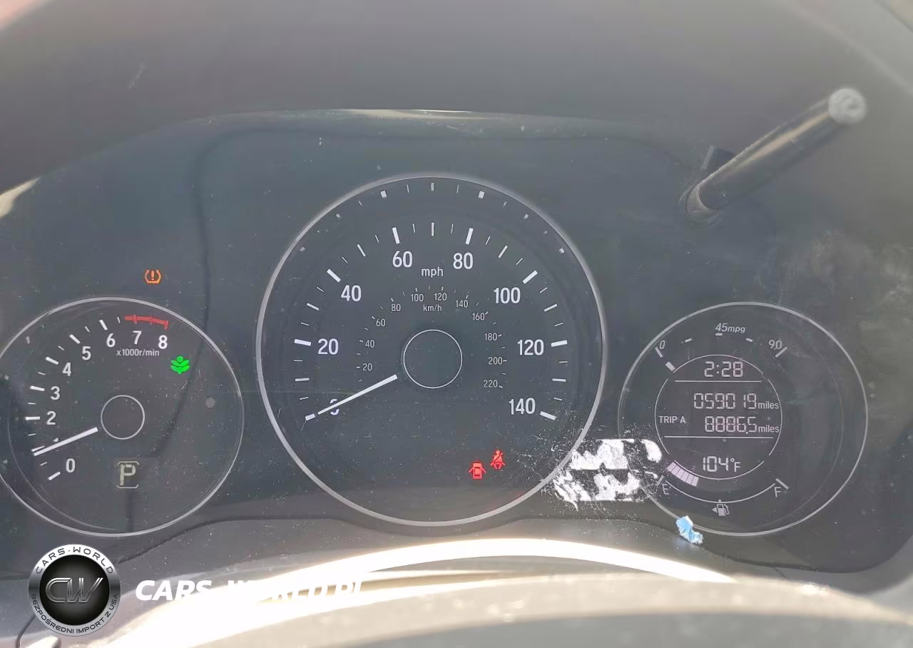 2019 Honda Hr-V Sport VIN:3CZRU5H13KM721557 - 9