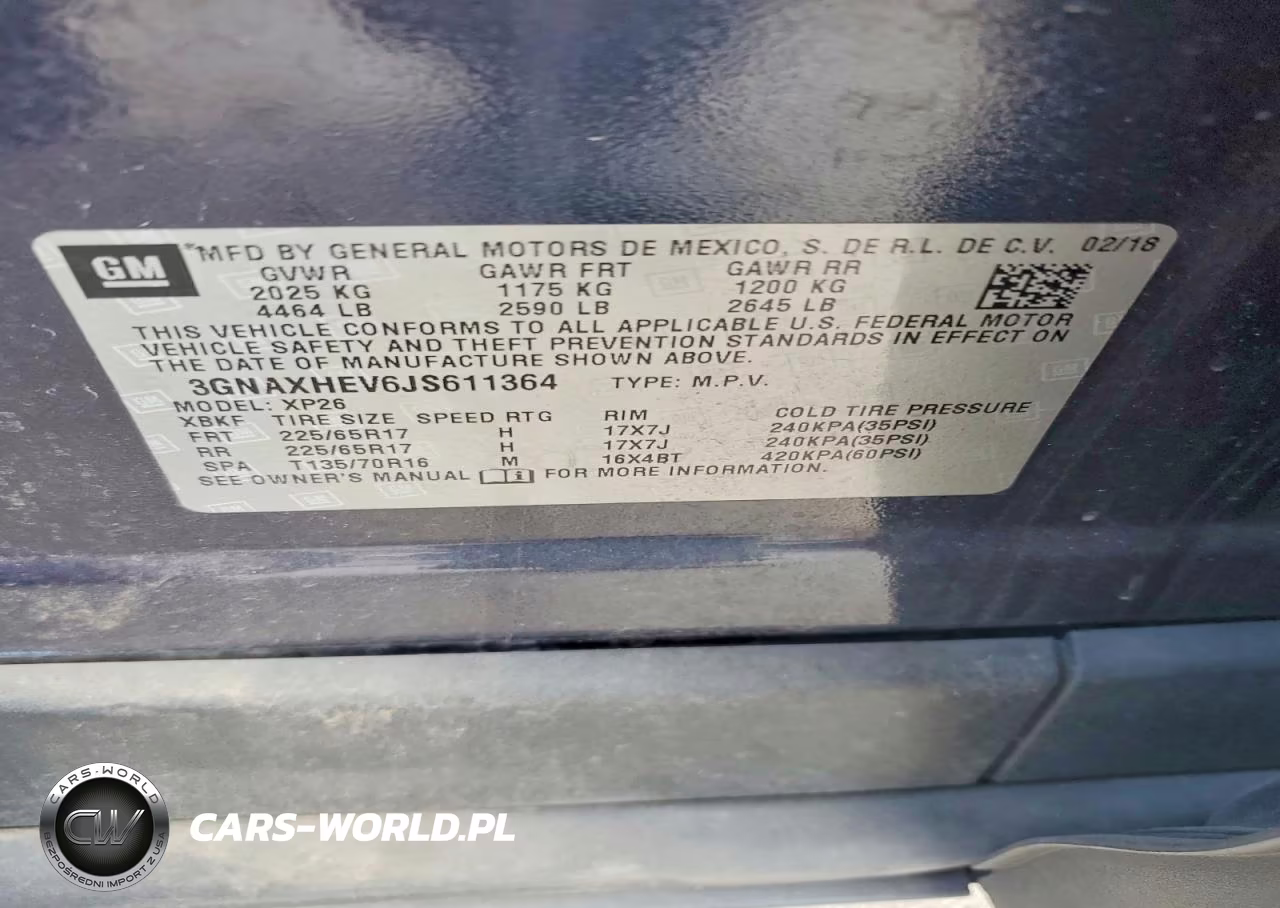 2018 Chevrolet Equinox Ls VIN:3GNAXHEV6JS611364 - 13