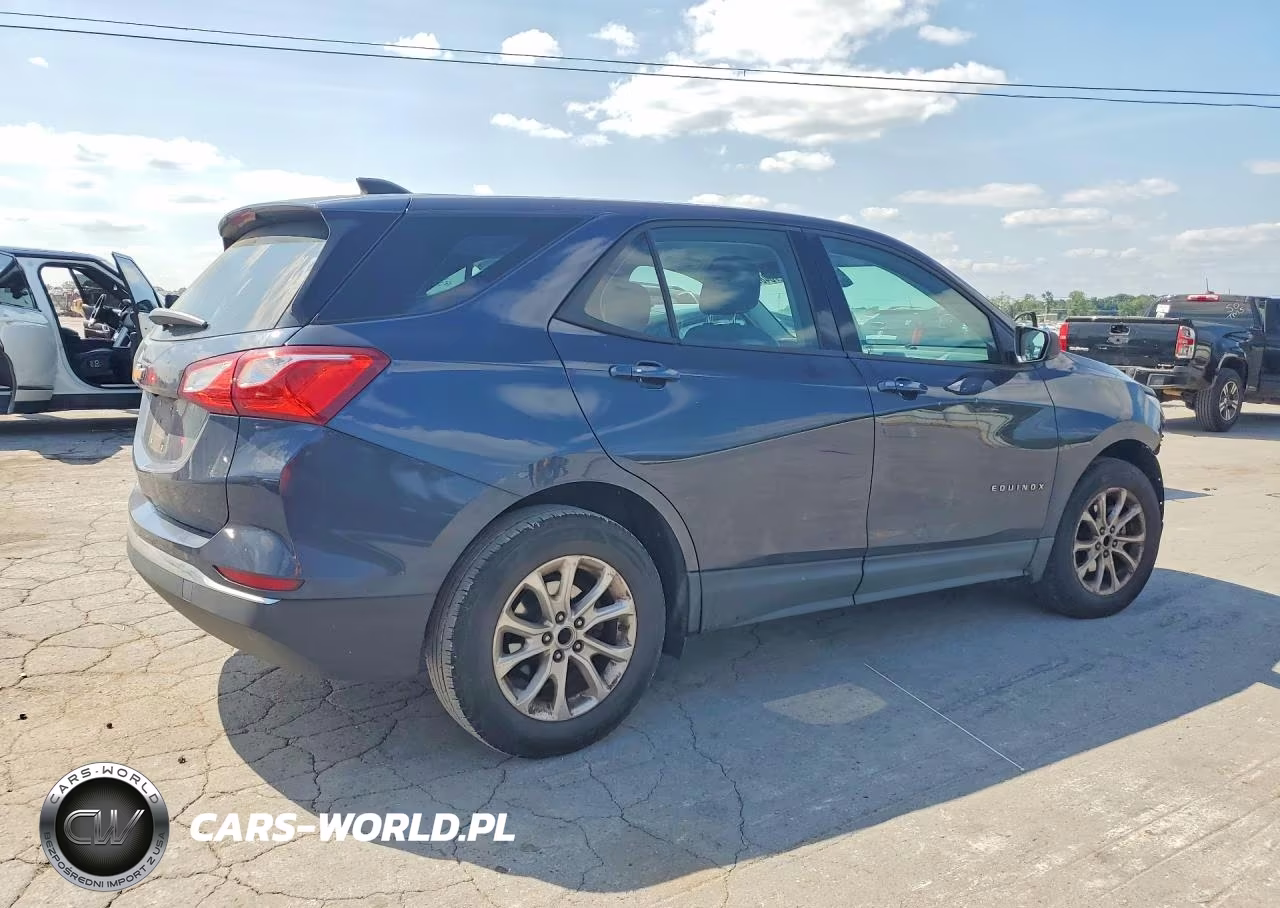 2018 Chevrolet Equinox Ls VIN:3GNAXHEV6JS611364 - 3