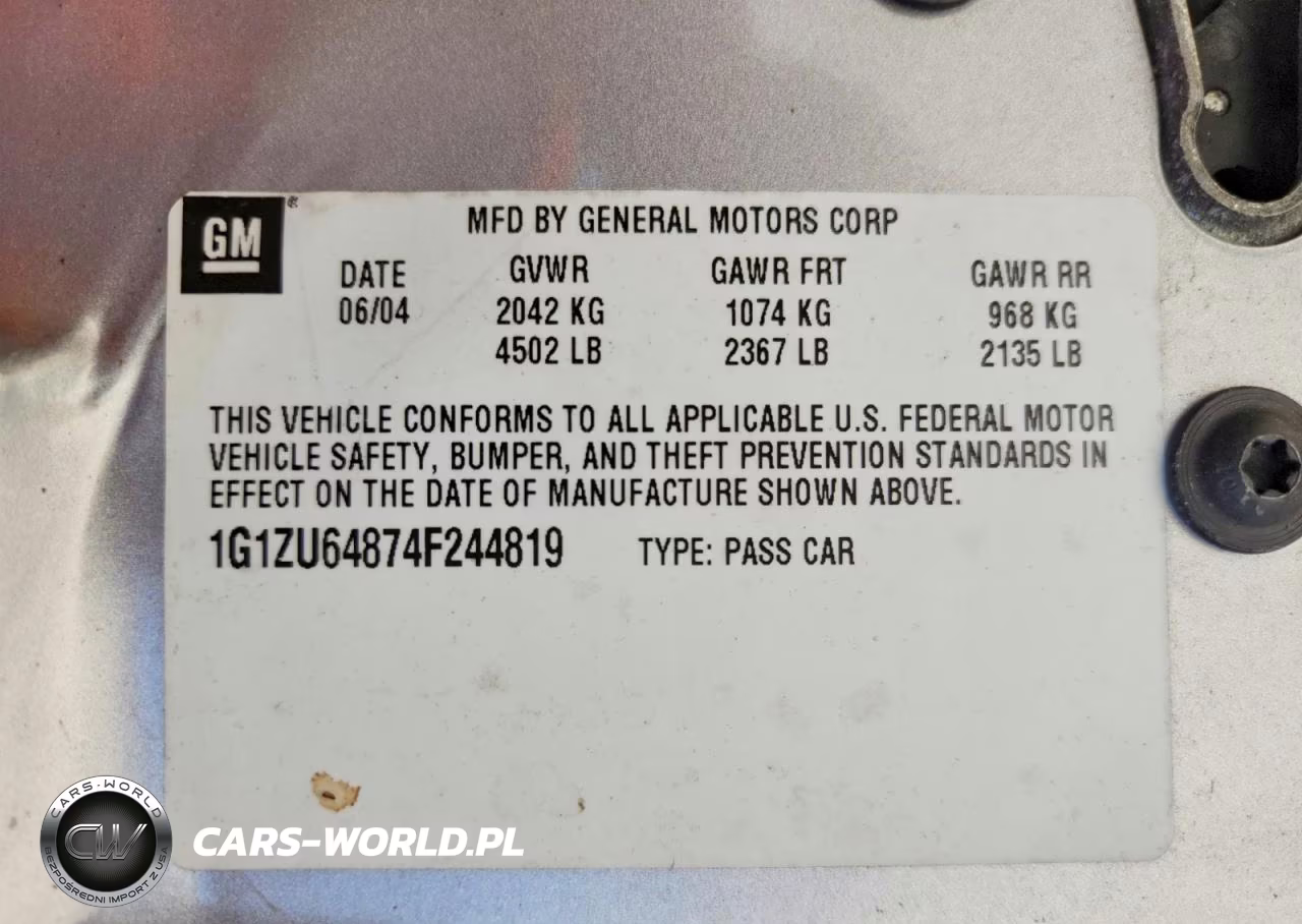 2004 Chevrolet Malibu Maxx Lt VIN:1G1ZU64874F244819 - 13