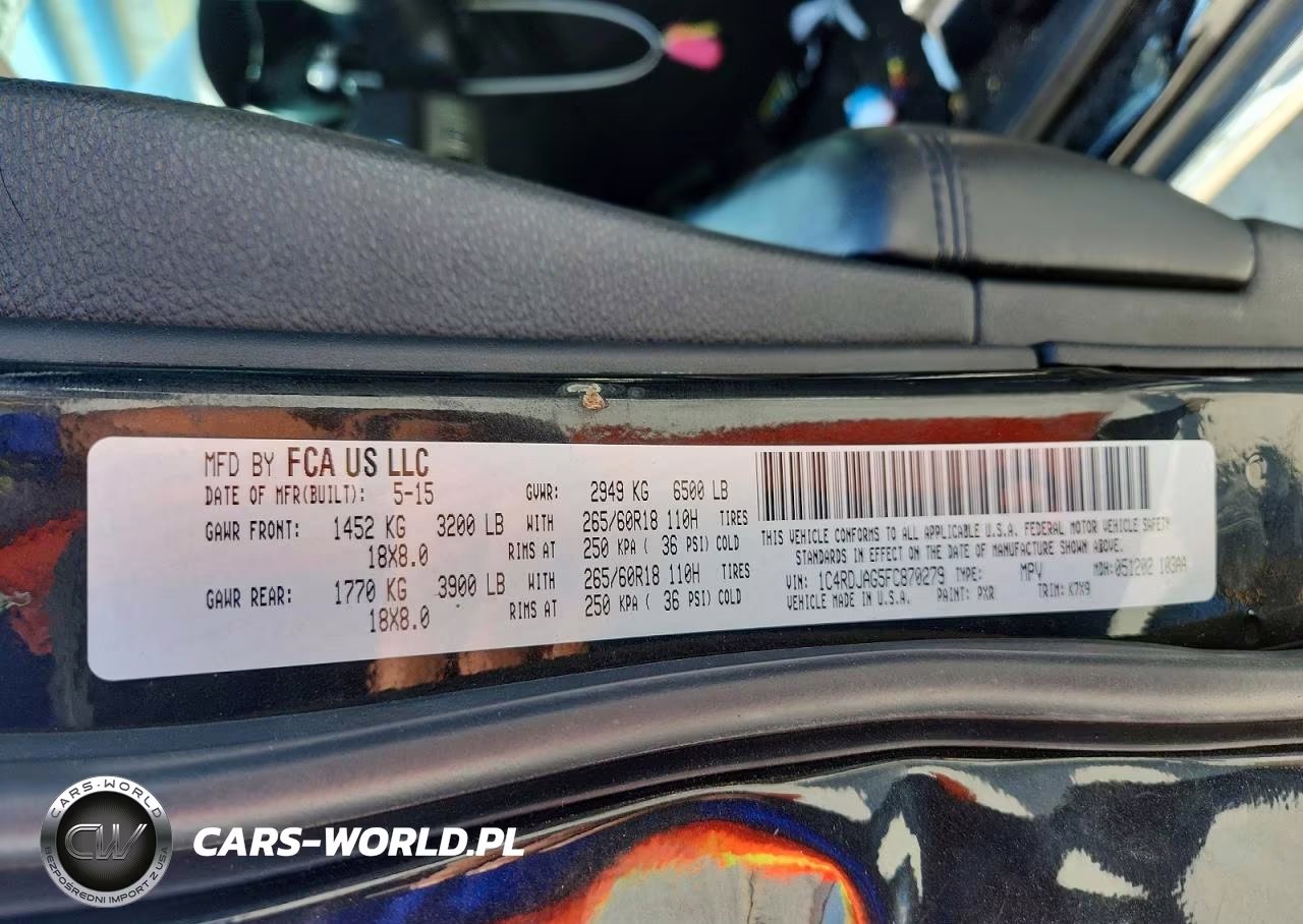 2015 Dodge Durango Sxt VIN:1C4RDJAG5FC870279 - 13