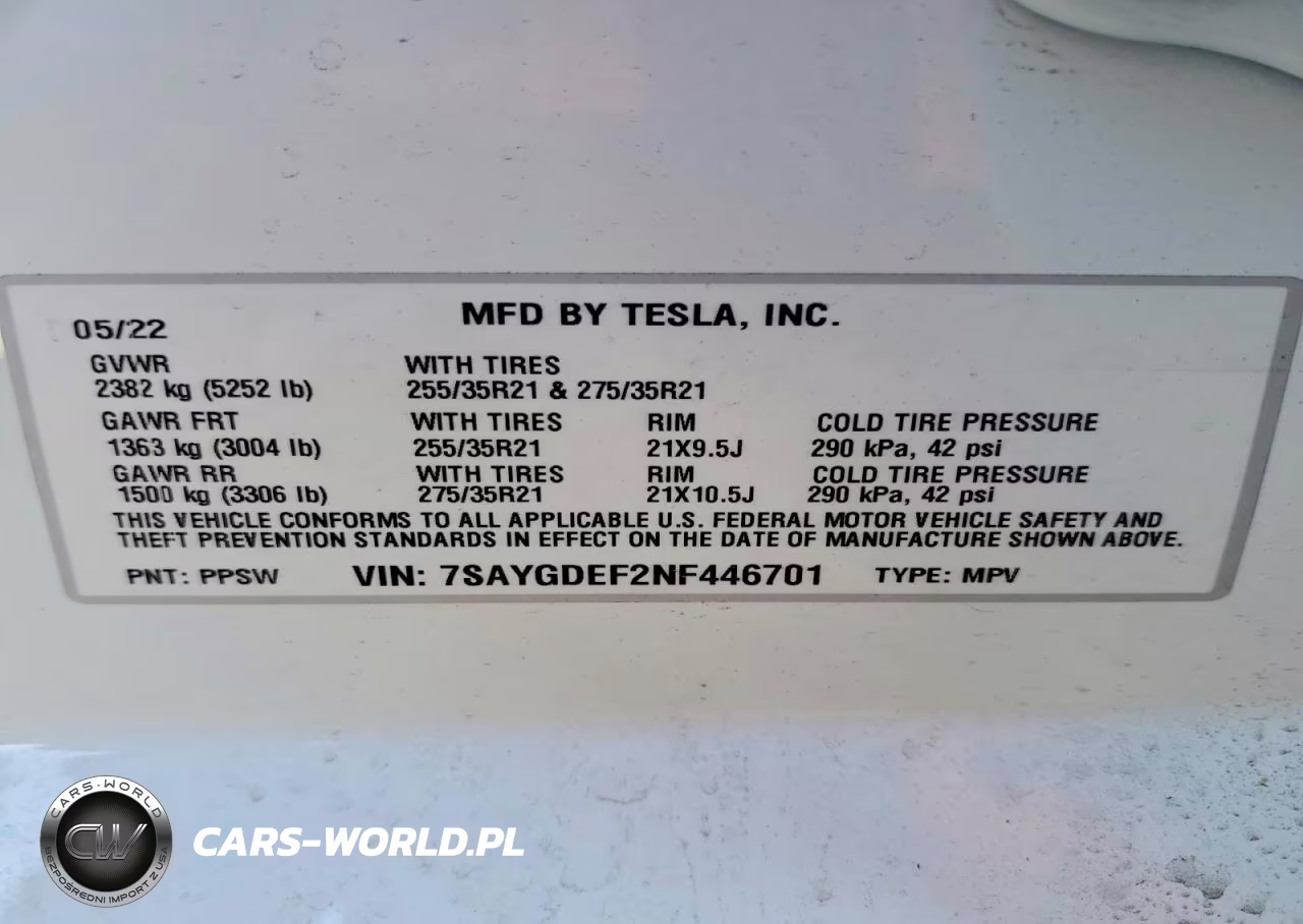 2022 Tesla Model Y VIN:7SAYGDEF2NF446701 - 13