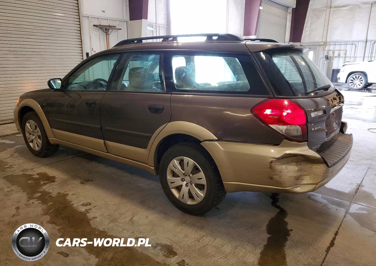 2008 Subaru Outback VIN:4S4BP60C987329778 - 2