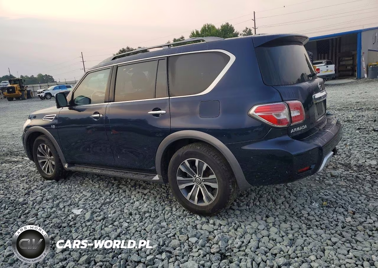 2018 Nissan Armada Sv VIN:JN8AY2NC6J9558707 - 2