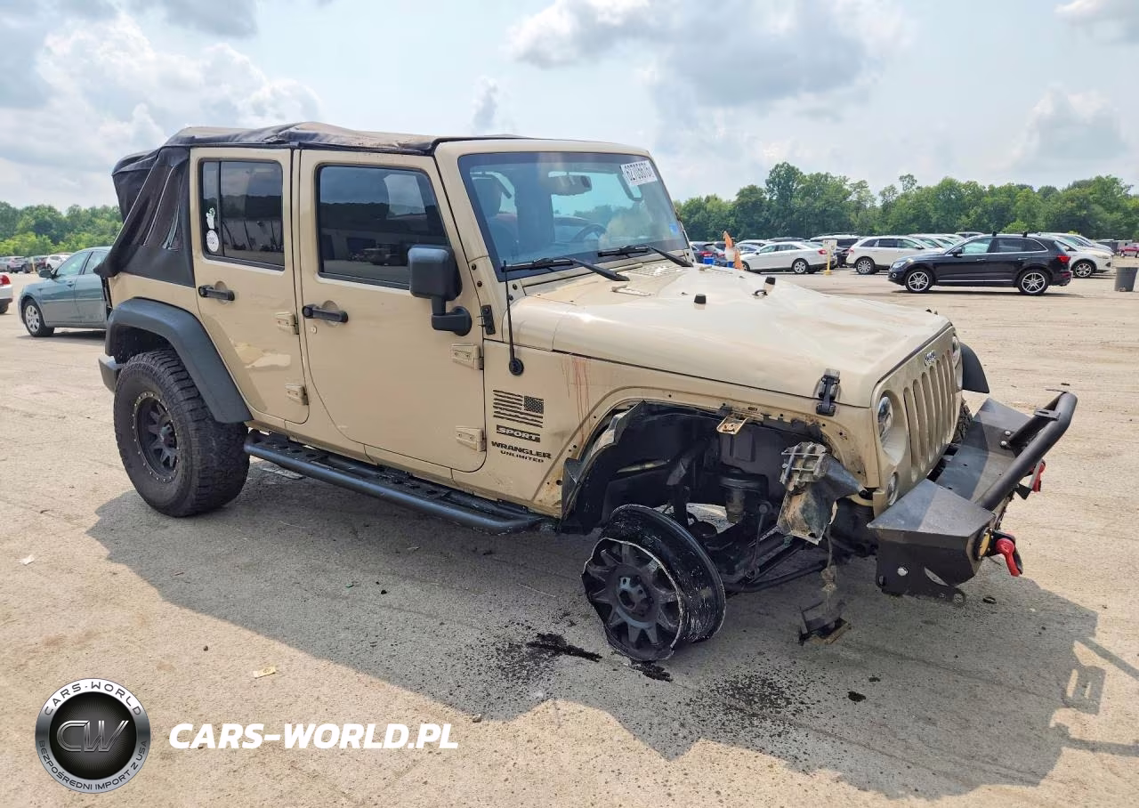 2016 Jeep Wrangler Unlimited Sport VIN:1C4BJWDG9GL211500 - 4