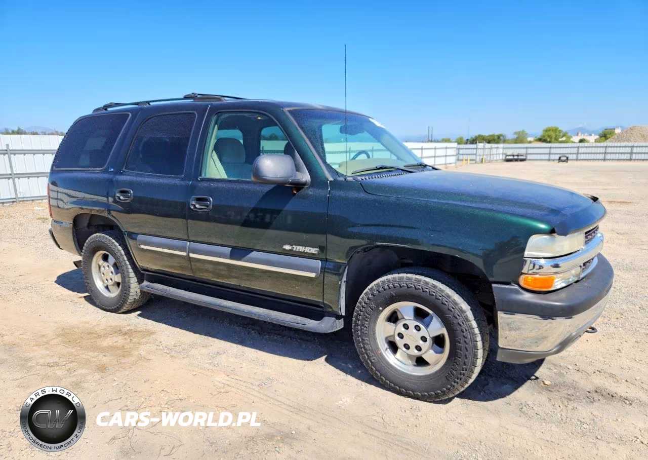 2002 Chevrolet Tahoe K1500 VIN:1GNEK13T62R136845 - 4