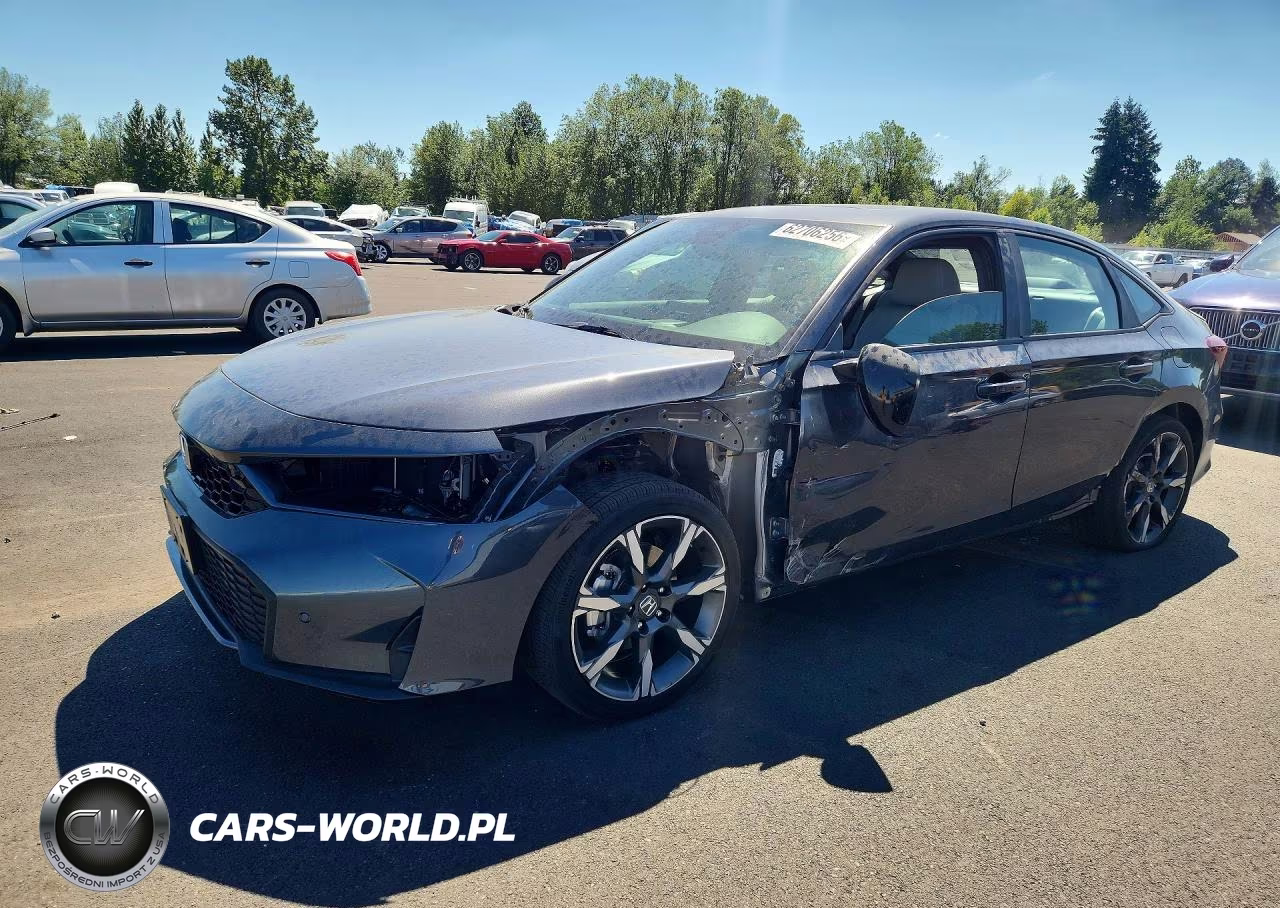 2026 Honda Civic Sport VIN:2HGFE4F86TH346796 - 1