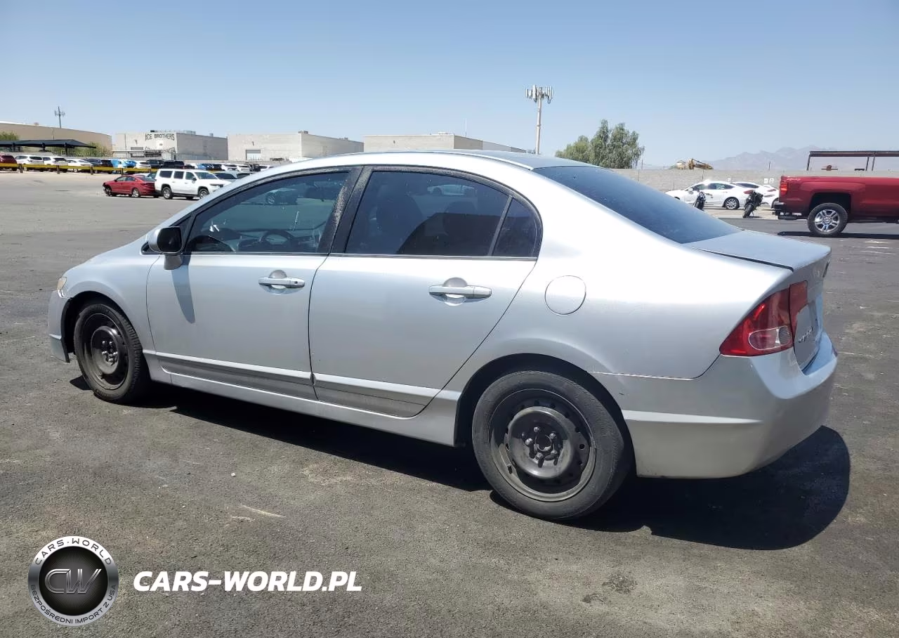2008 Honda Civic Lx VIN:2HGFA15598H333825 - 2