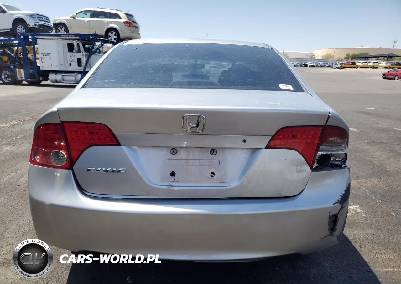 2008 Honda Civic Lx VIN:2HGFA15598H333825 - 6
