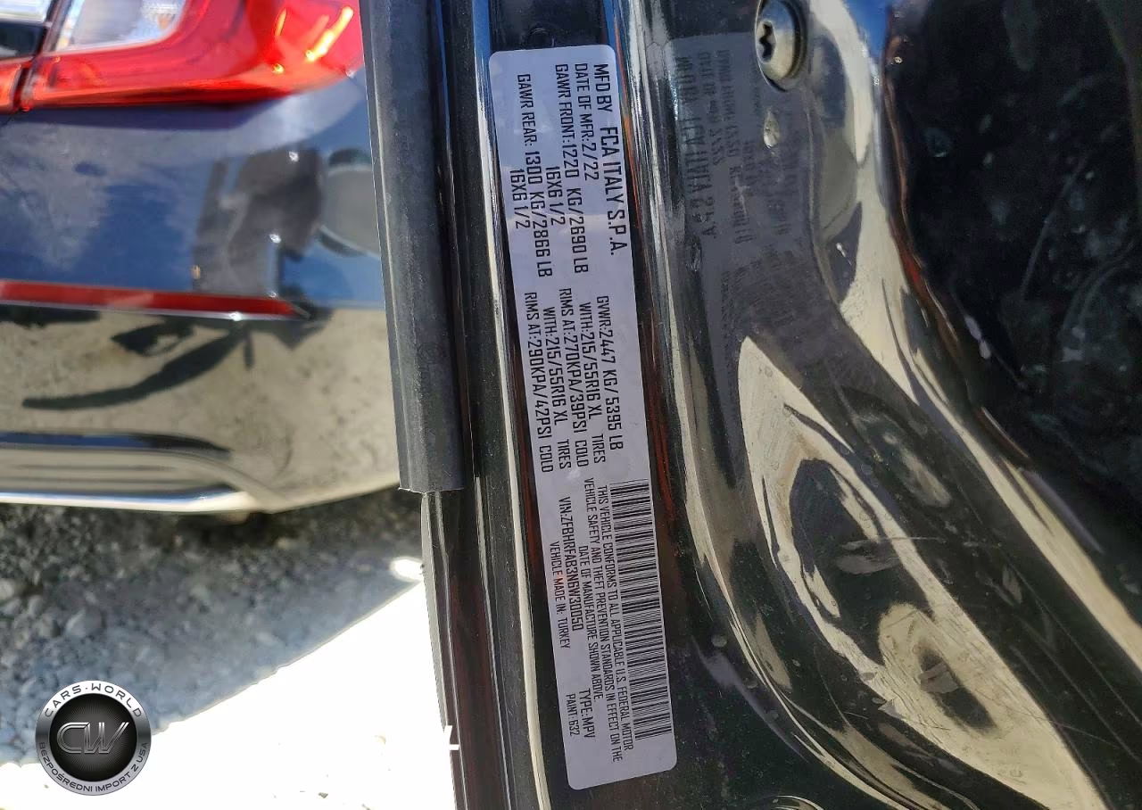 2022 Ram Promaster City Tradesman VIN:ZFBHRFAB3N6W30050 - 13
