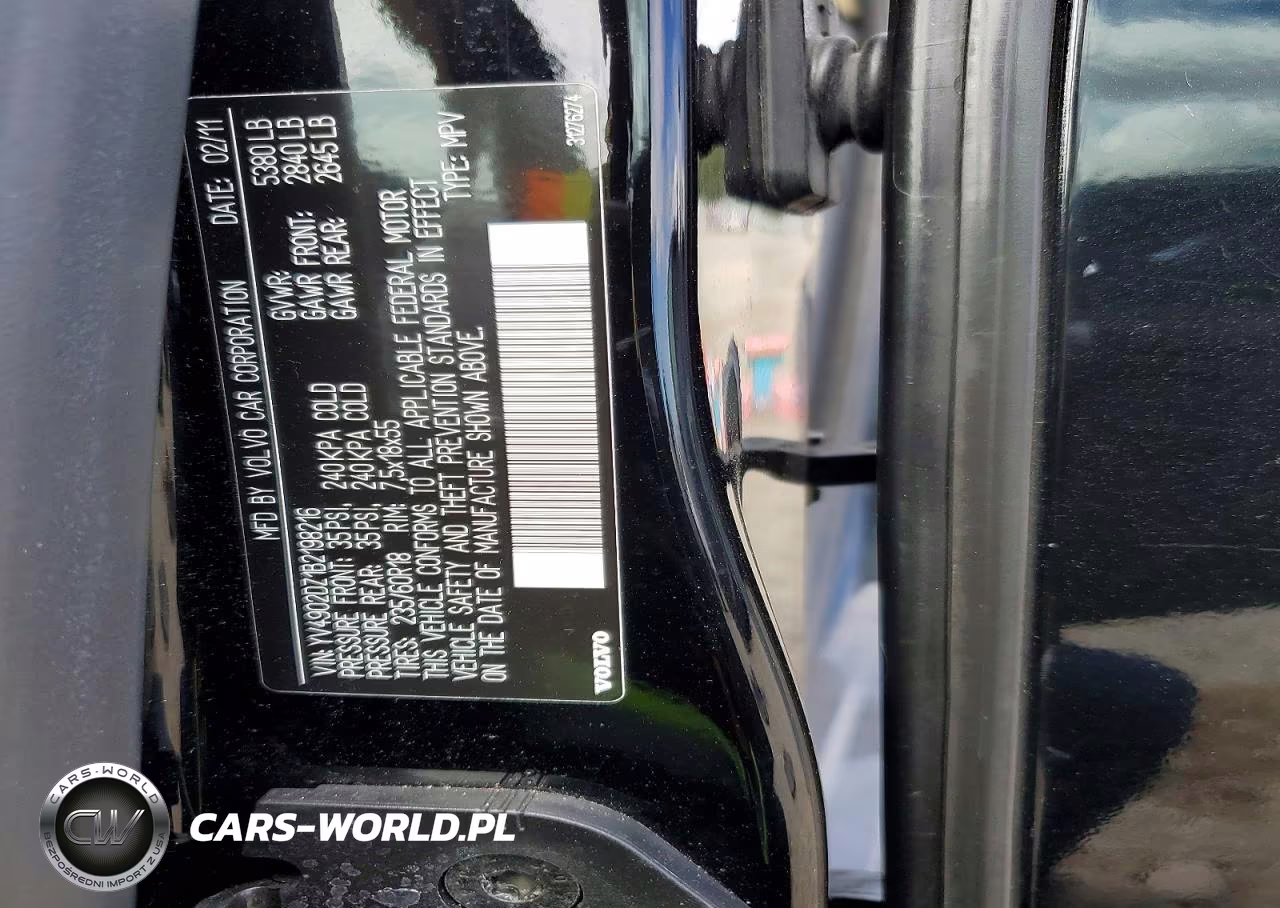 2011 Volvo Xc60 T6 VIN:YV4902DZ1B2198216 - 14