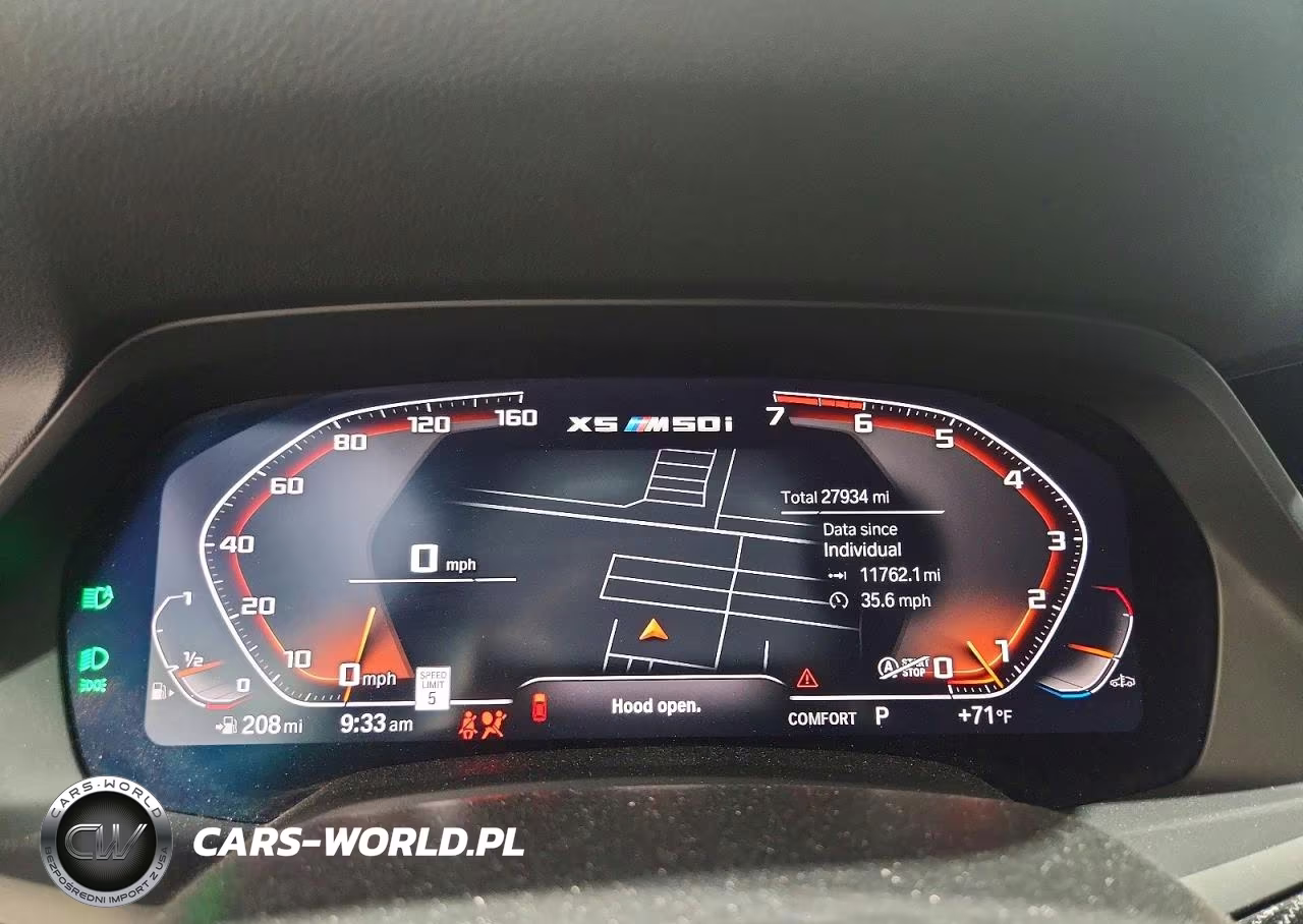 2023 BMW X5 M50I VIN:5UXJU4C03P9P45342 - 9