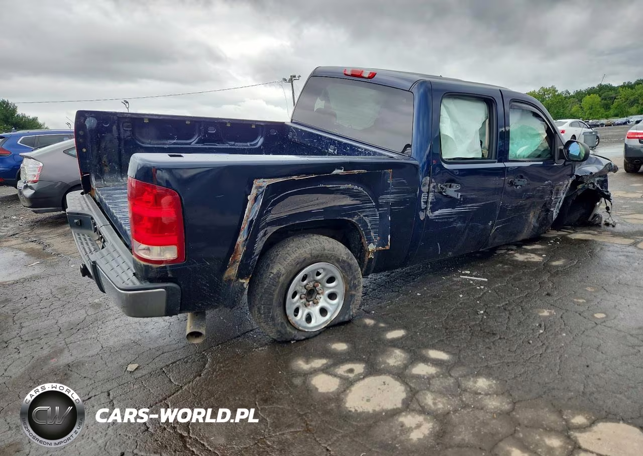 2010 GMC Sierra K1500 Sl VIN:3GTRKUEA1AG228421 - 3