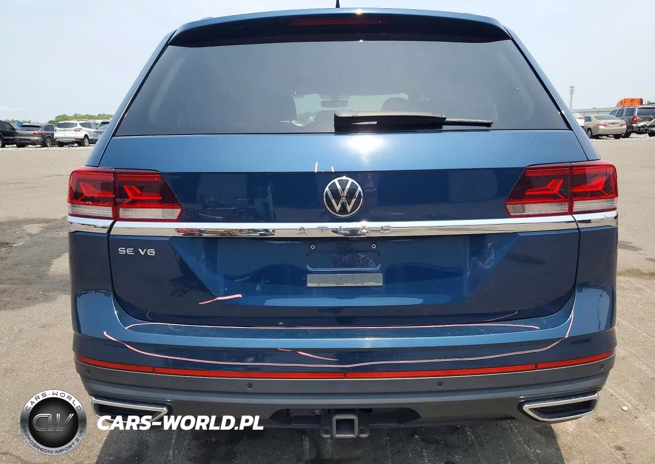 2021 Volkswagen Atlas Se VIN:1V2JR2CA4MC558477 - 6