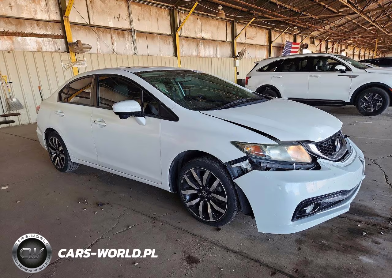 2014 Honda Civic Exl VIN:19XFB2F95EE204233 - 4