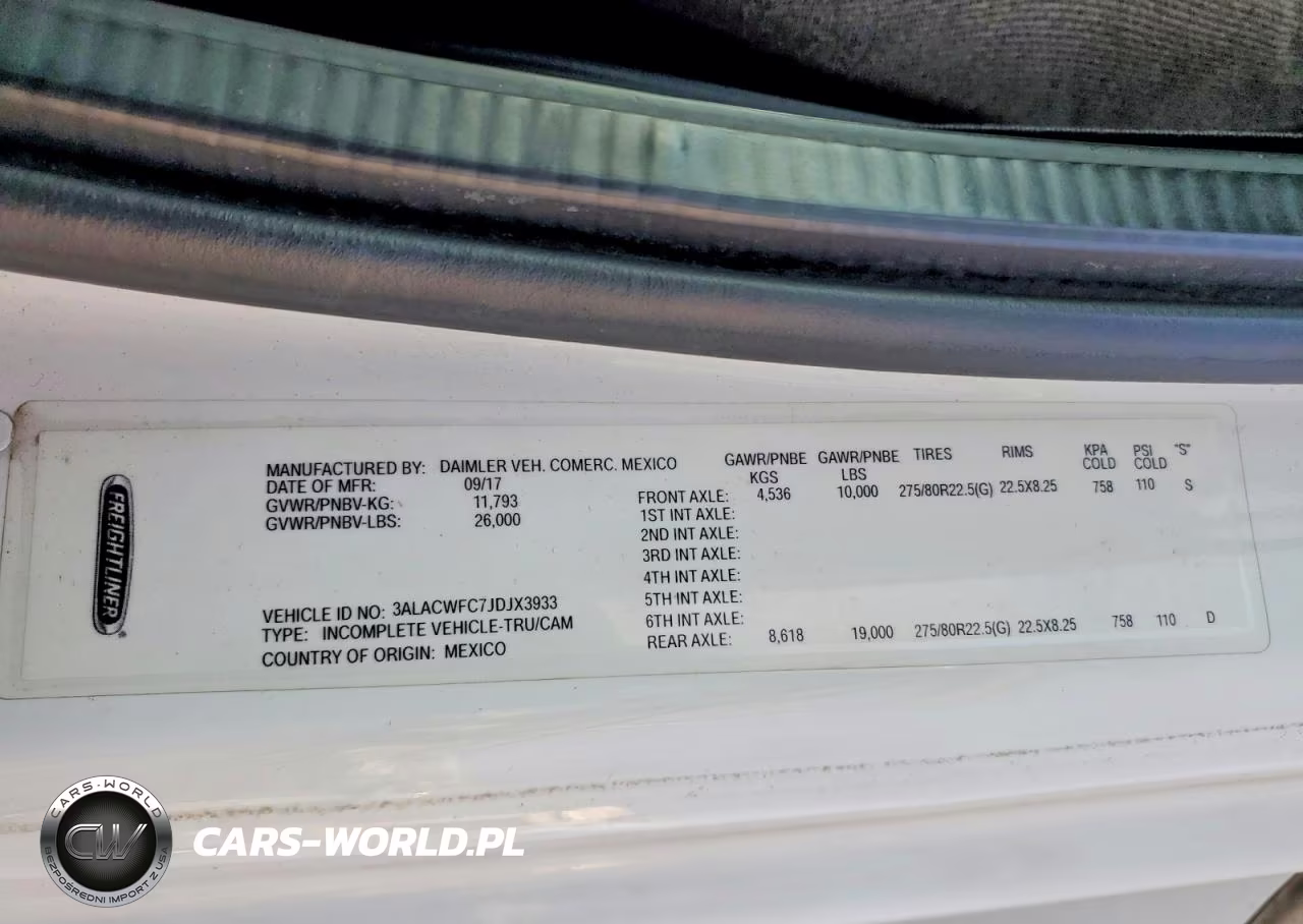 2018 Freightliner Business Class M2 Box Truck VIN:3ALACWFC7JDJX3933 - 12