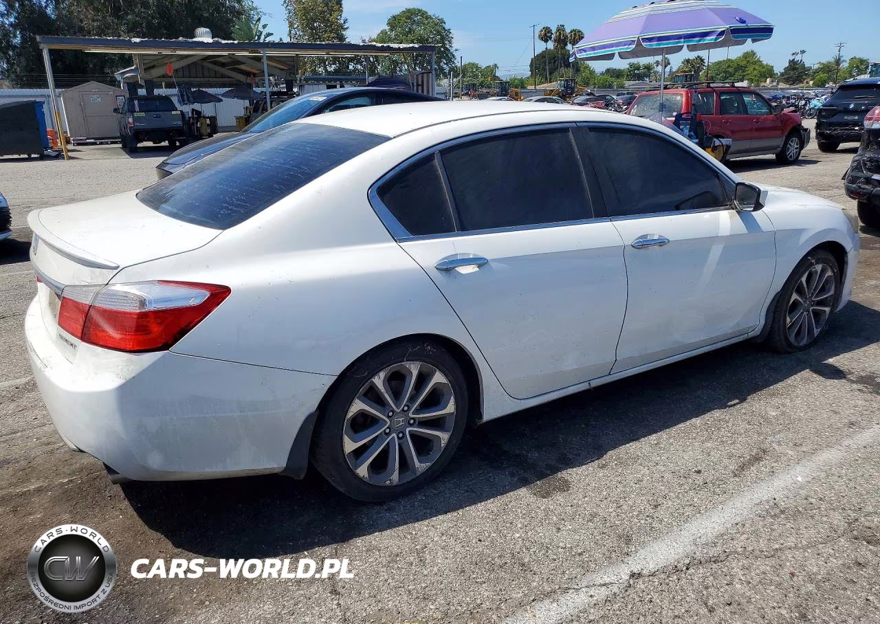 2014 Honda Accord Sport VIN:1HGCR2F51EA070563 - 3