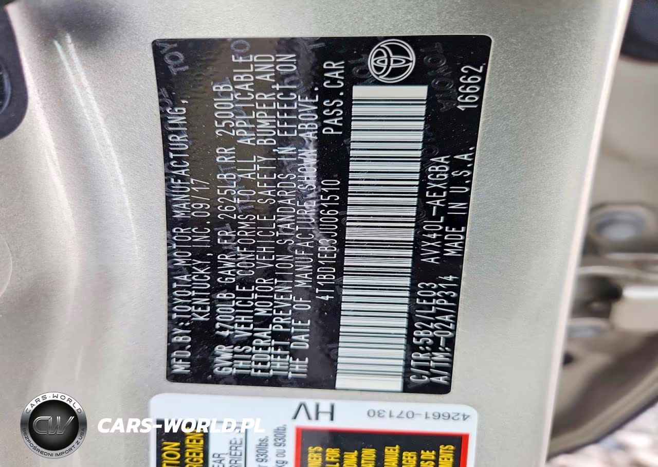 2018 Toyota Avalon Hybrid Xle Premium VIN:4T1BD1EB3JU061510 - 12