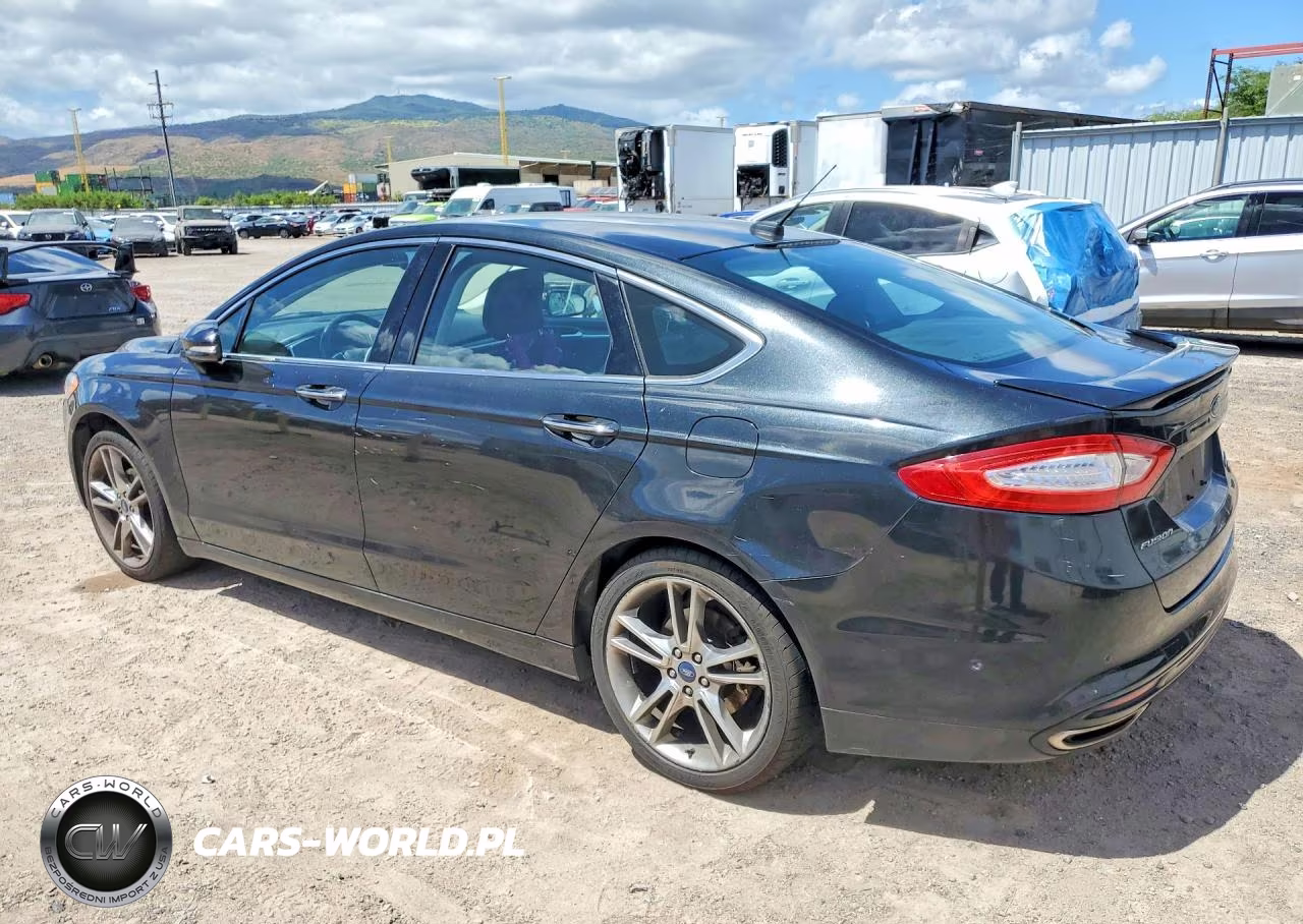2013 Ford Fusion Titanium VIN:3FA6P0K91DR371584 - 2