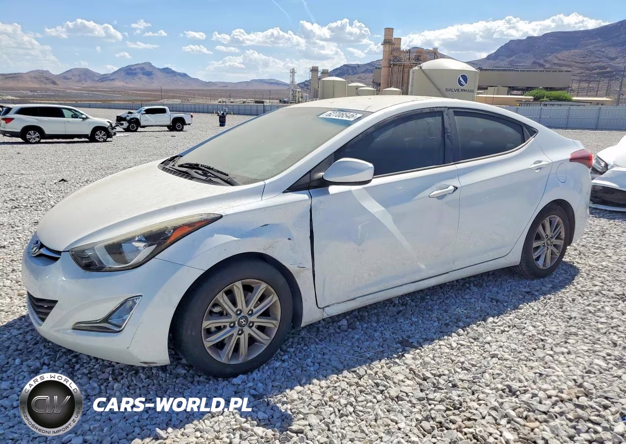 2015 Hyundai Elantra Se VIN:5NPDH4AE9FH631448 - 1