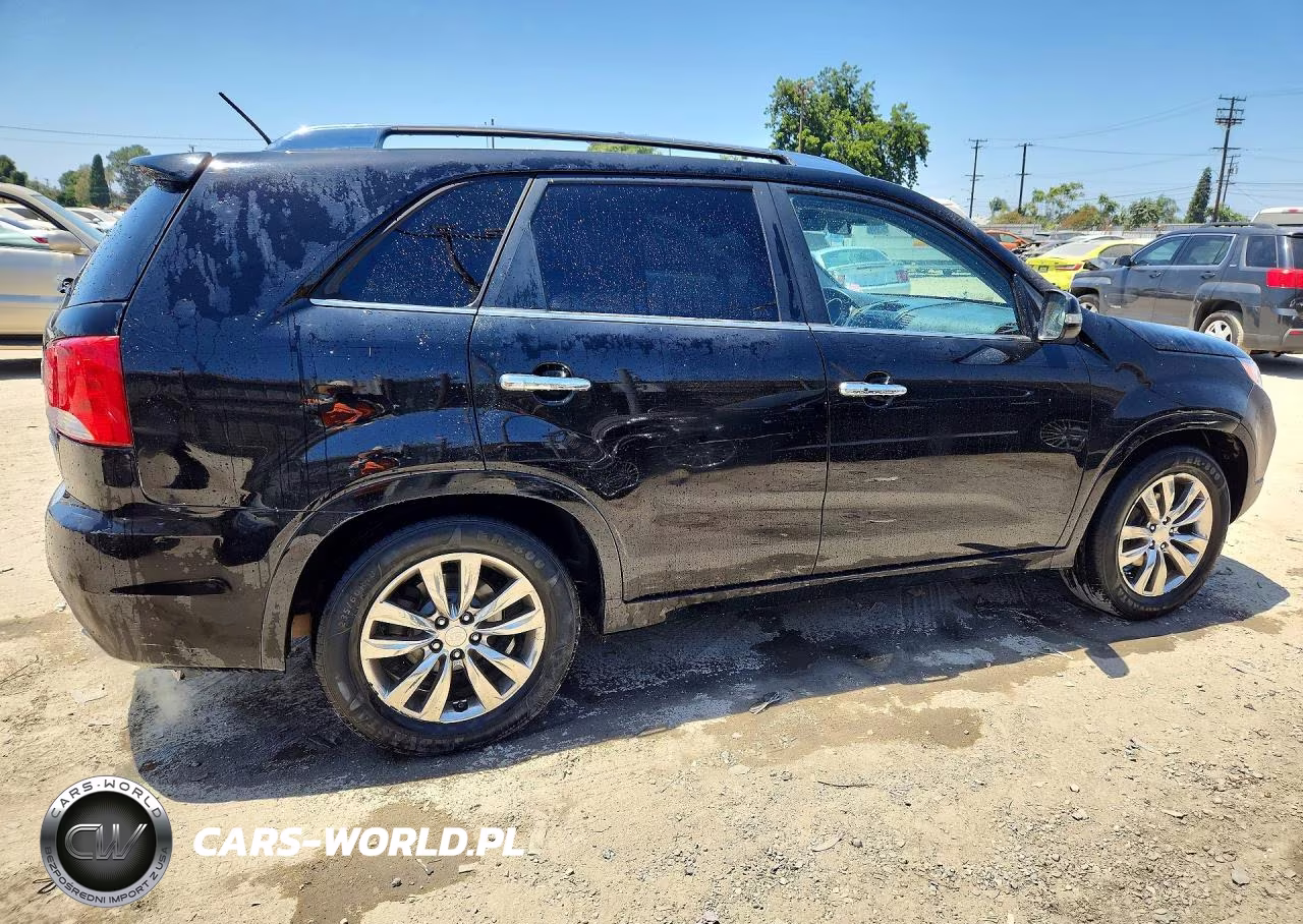 2012 Kia Sorento Sx VIN:5XYKW4A26CG256561 - 3
