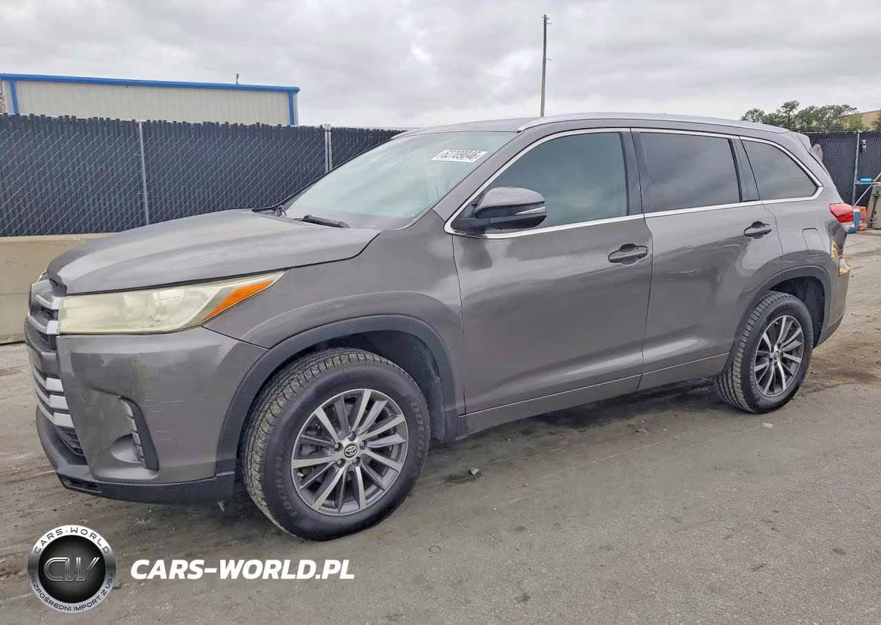 2018 Toyota Highlander Xle – zdjęcie 1 z 13