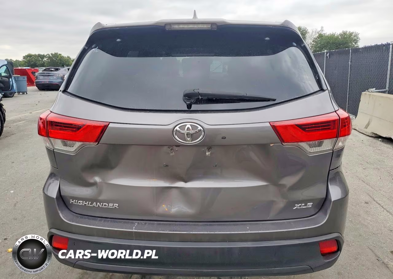 2018 Toyota Highlander Xle VIN:5TDKZRFH1JS543095 - 6