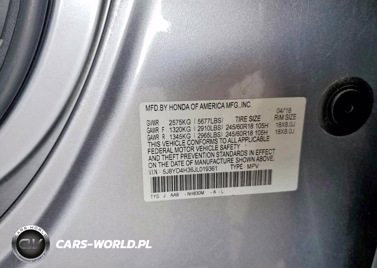 2018 Acura Mdx VIN:5J8YD4H36JL019361 - 12