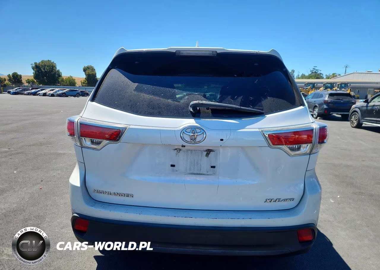 2015 Toyota Highlander Xle VIN:5TDJKRFH1FS172141 - 6
