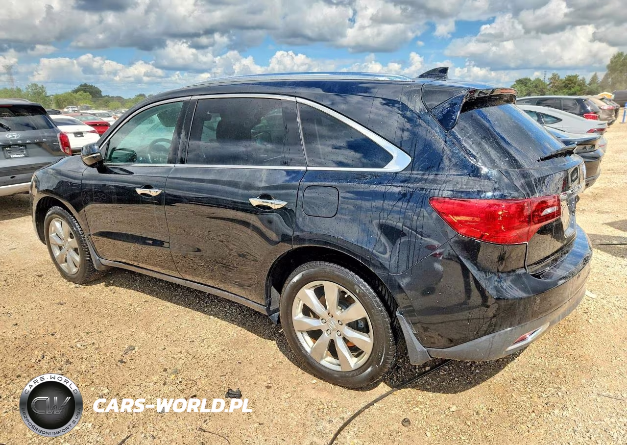 2016 Acura Mdx Advance VIN:5FRYD4H95GB013483 - 2