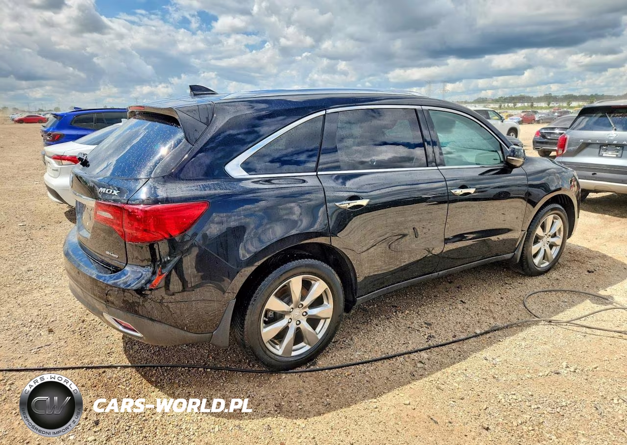 2016 Acura Mdx Advance VIN:5FRYD4H95GB013483 - 3